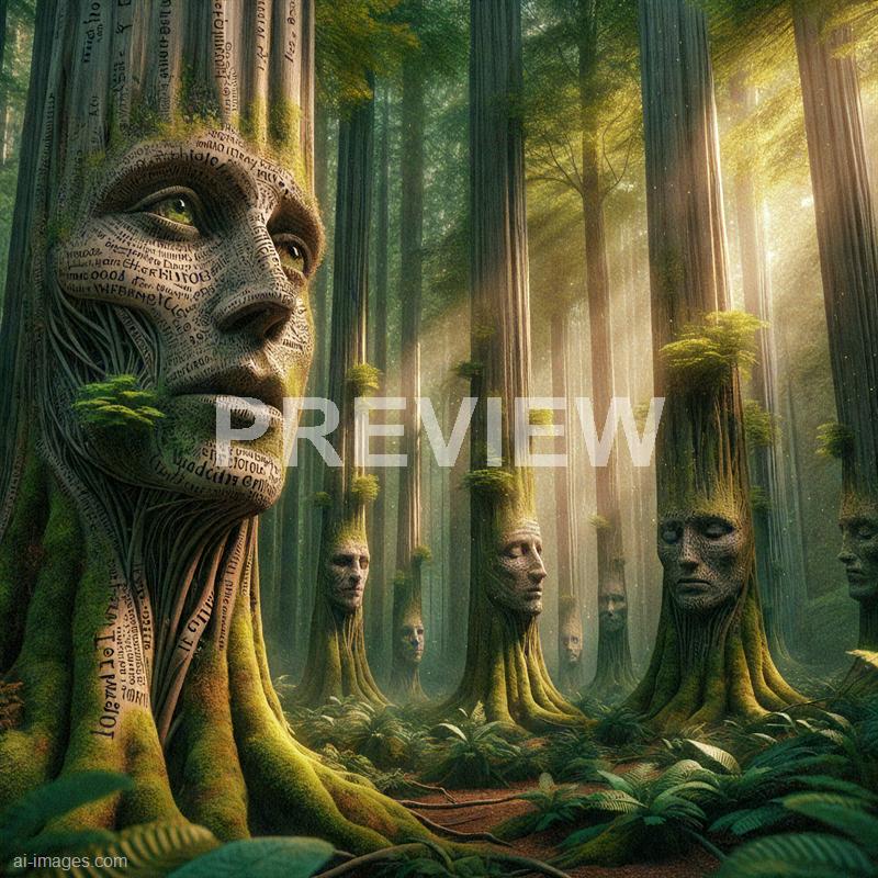 11884 - a-forest-with-human-faced-trees-where-leaves-morph-in_250704173007_00001